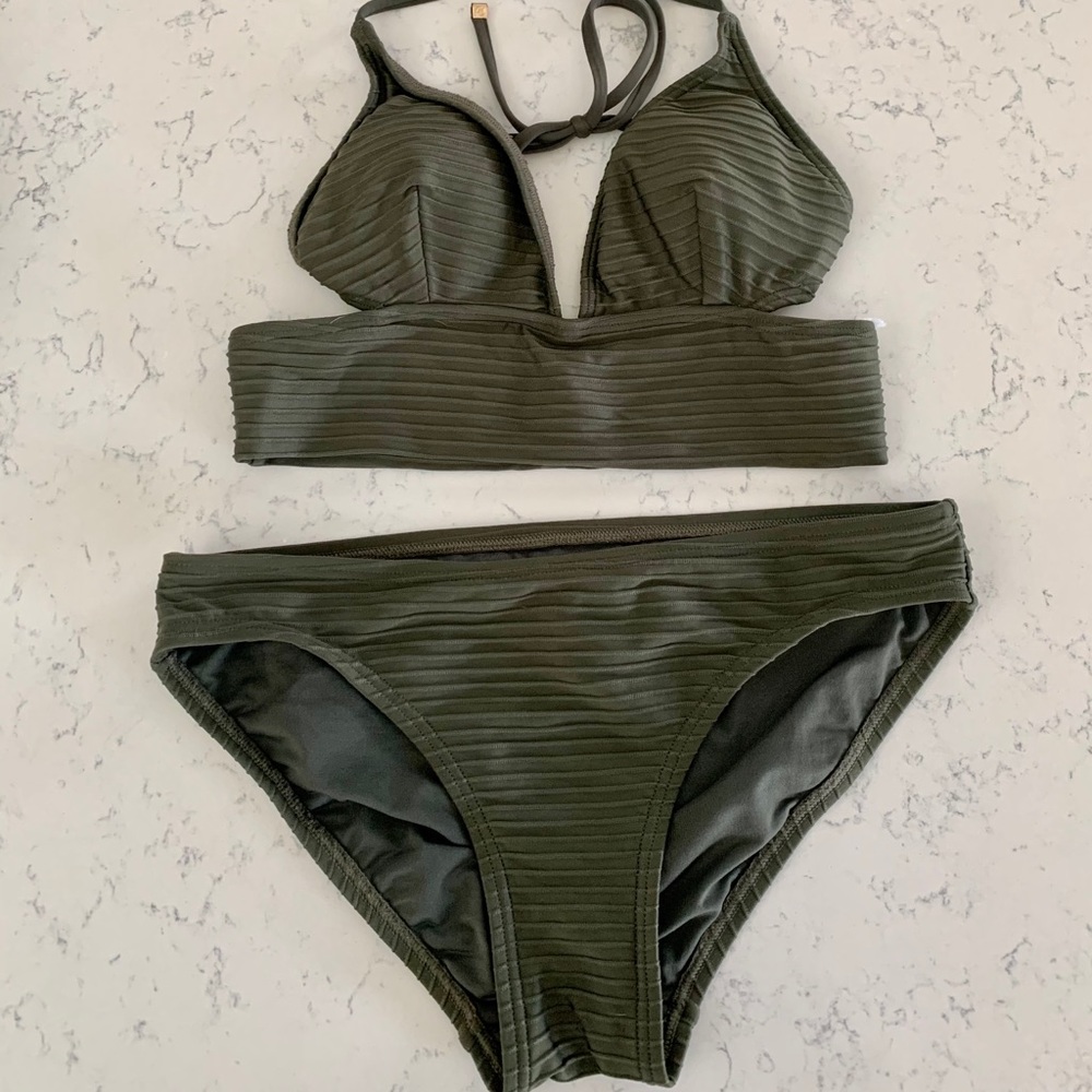 Michael Kors M Olive Bikini Set